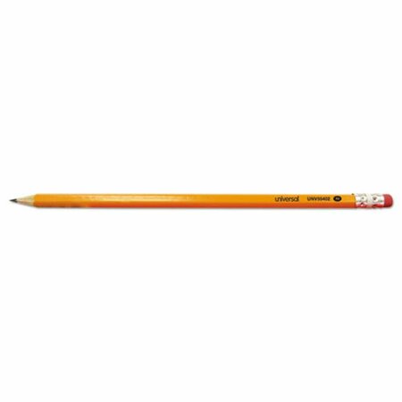 UNIVERSAL OFFICE PRODUCTS No.2 Pre-Sharpened Woodcase Pencil, Yellow Barrel - 72 per Pack, 72PK 55402